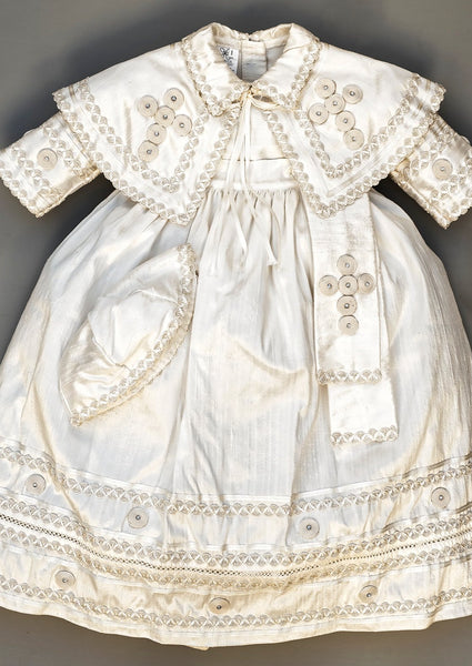Pope Style Christening Gown B011, Handmade