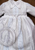 Christening Gown B017 Burbvus. Detachable, the Gown can be easily unbuttoned 