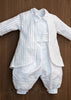 white christening outfit for boys handmade Burbvus B025