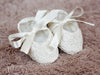 baby girl shoes baptism christening or blessing