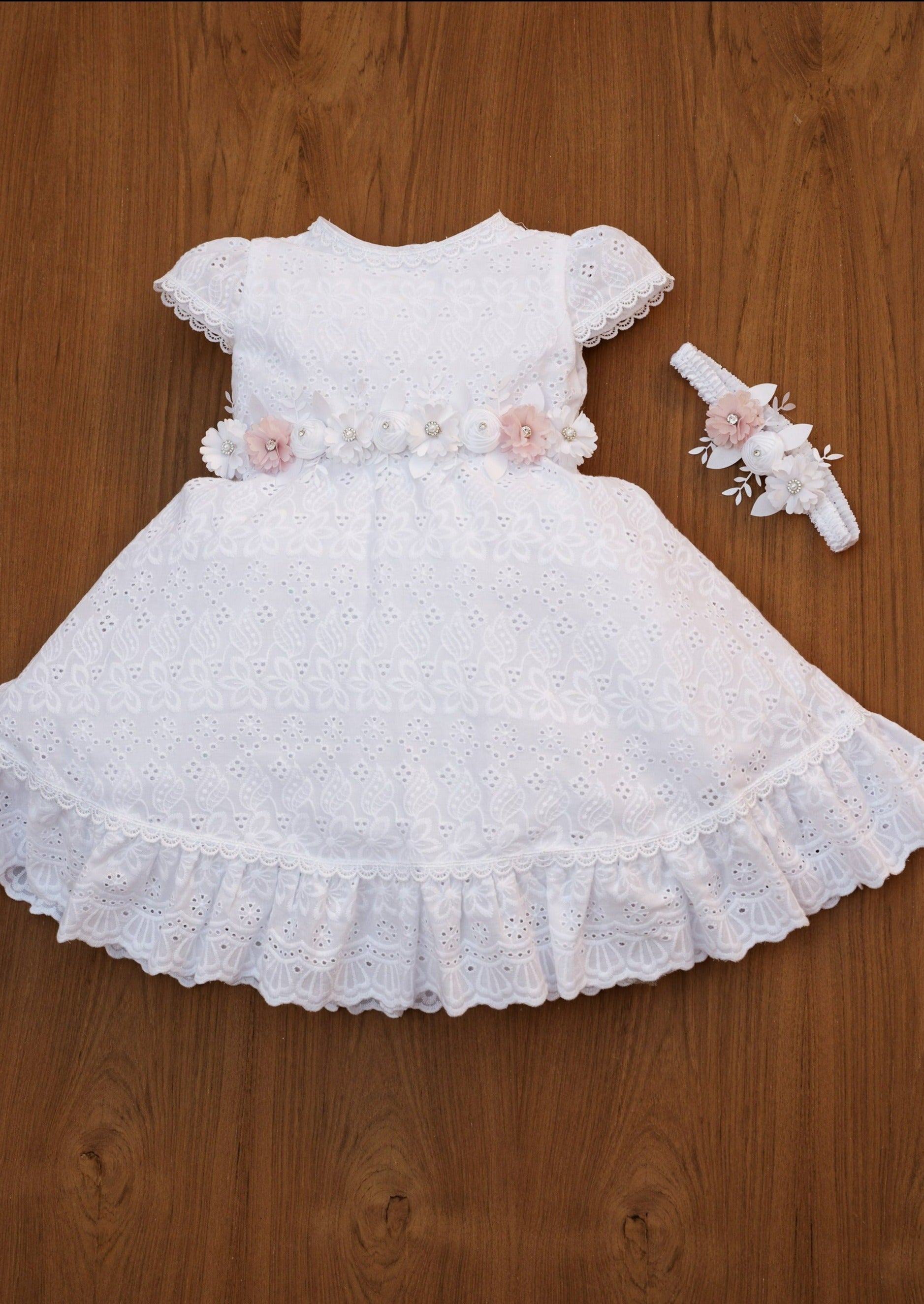 Baptism dress for girls Burbvus G037