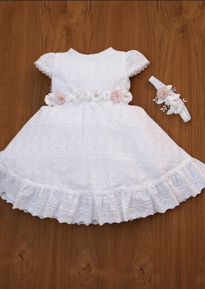 Baptism dress for girls Burbvus G037