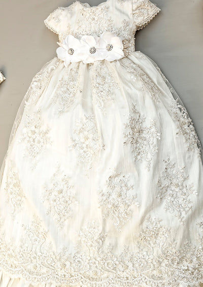 Handmade Christening/ Baptism dress