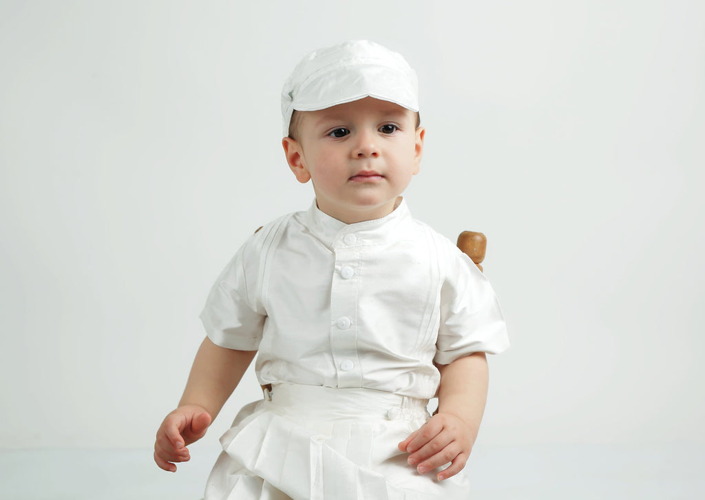 boys outfit white