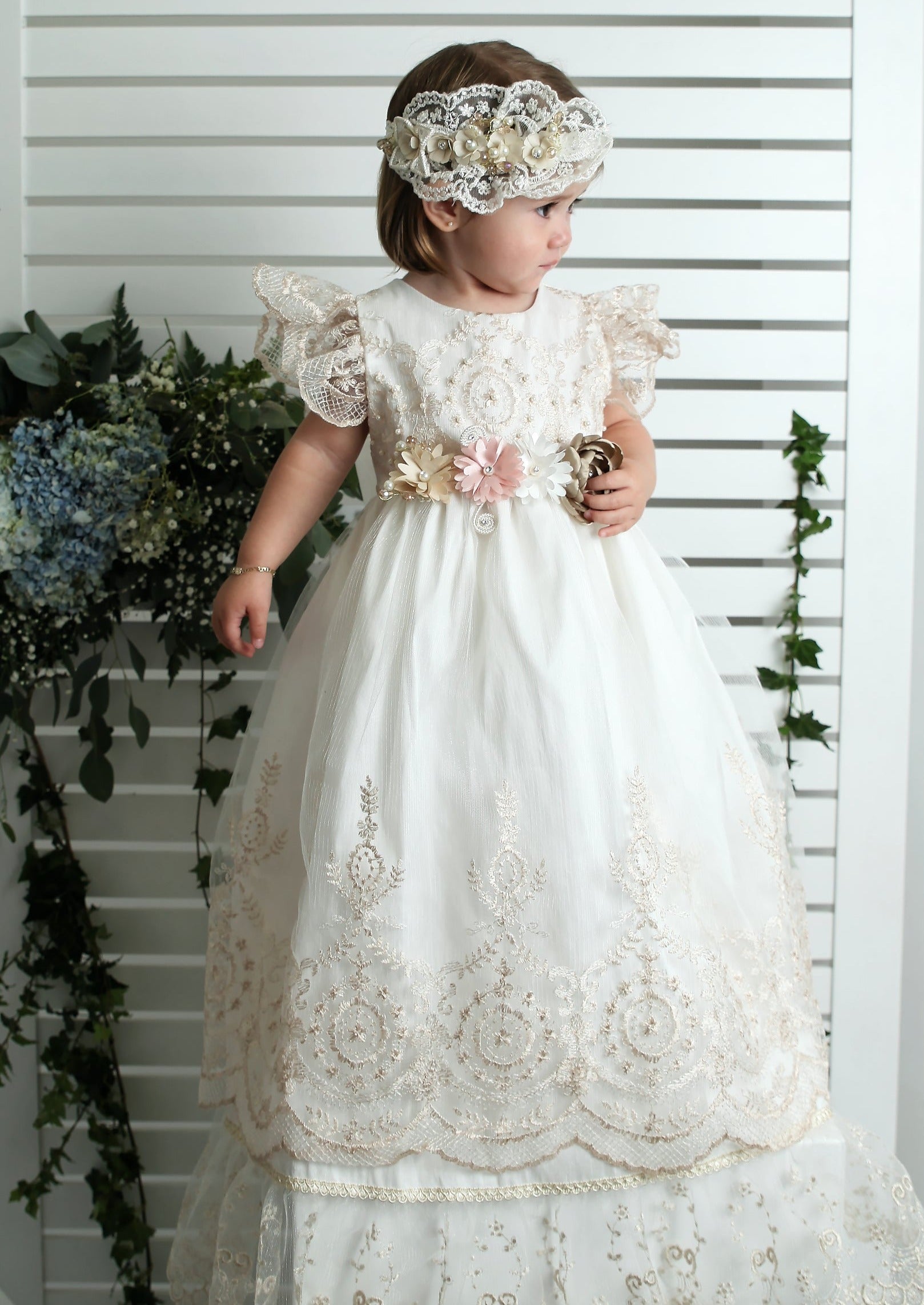 christening dress g026 burbvus rose color