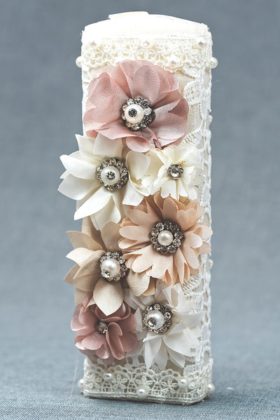 Handmade Baby Christenig candle kit 15