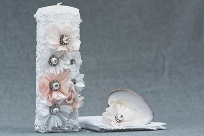 Handmade Christening/ Baptism Candle kit