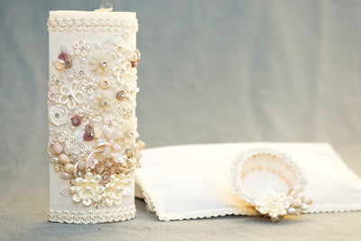 Handmade Baptism Candle kit