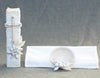 White handmade Christening Candle kit #6