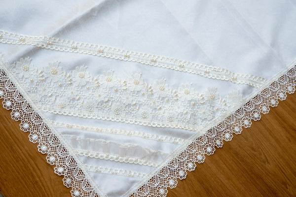 Handmade Baby blanket burbvus christening gowns
