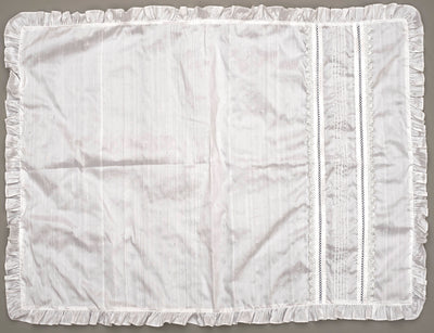 White Christening Baby blanket B009