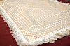 Embroidered Ivory Christening baby blankets