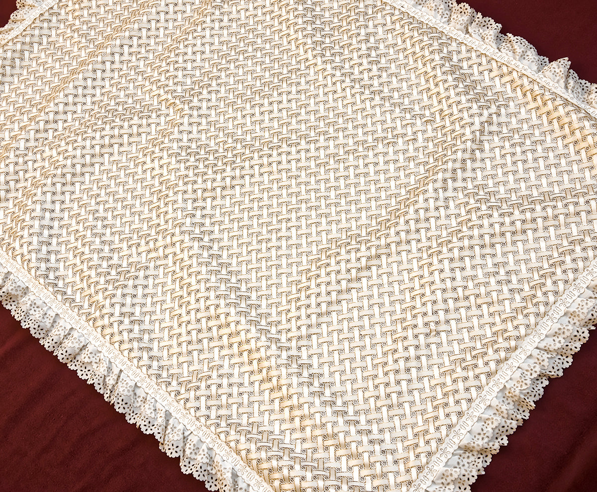 Baptism baby blanket