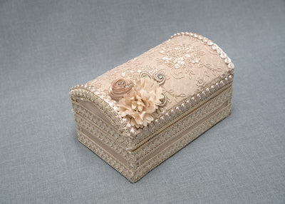 handmade chest baptism candle