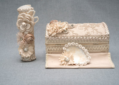 chest candle for baptism or chrristening burbvus 18