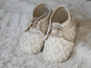 cute baby shoes baptism or christening