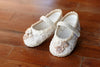 Christening baby handmade shoes Burbvus 