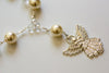 lovely handmade rosary beads with guardian angel party favors catholic