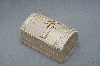 handmade baptism chest