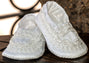 Matching shoes for the Gown B008 in White color
